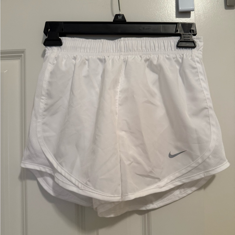 Nike Women's Athletic White Shorts